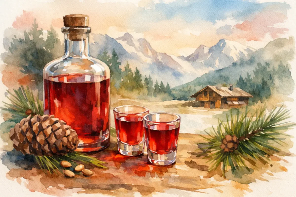 Zirbenschnaps aus Österreich richtig genießen
